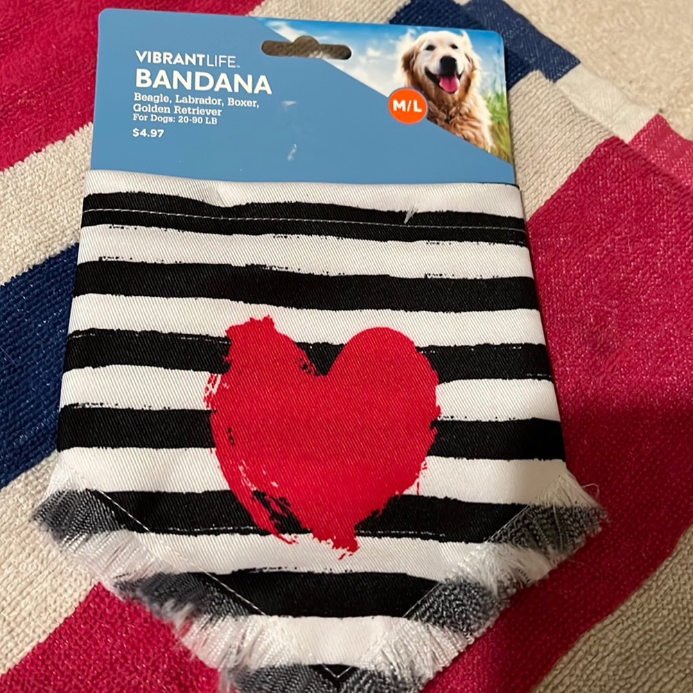 New Vibrant Life Bandana SZ M/L